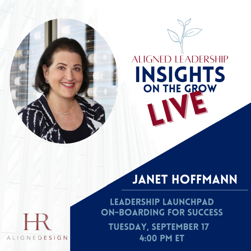 Leadership Launchpad: On-Boarding for Success - | HR Aligned Design ...